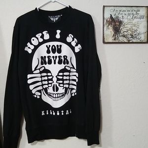 Killstar "Hope I See You Never" Black Sweatshirt